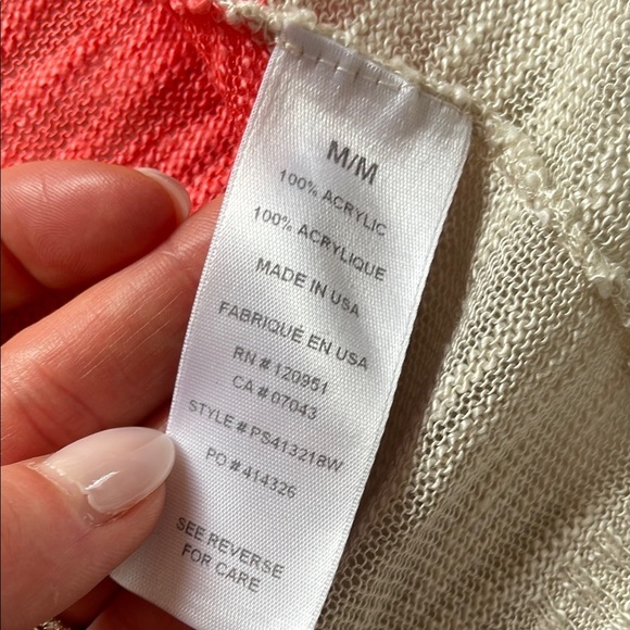 Pink Rose Striped Cardigan - Picture 6 of 9